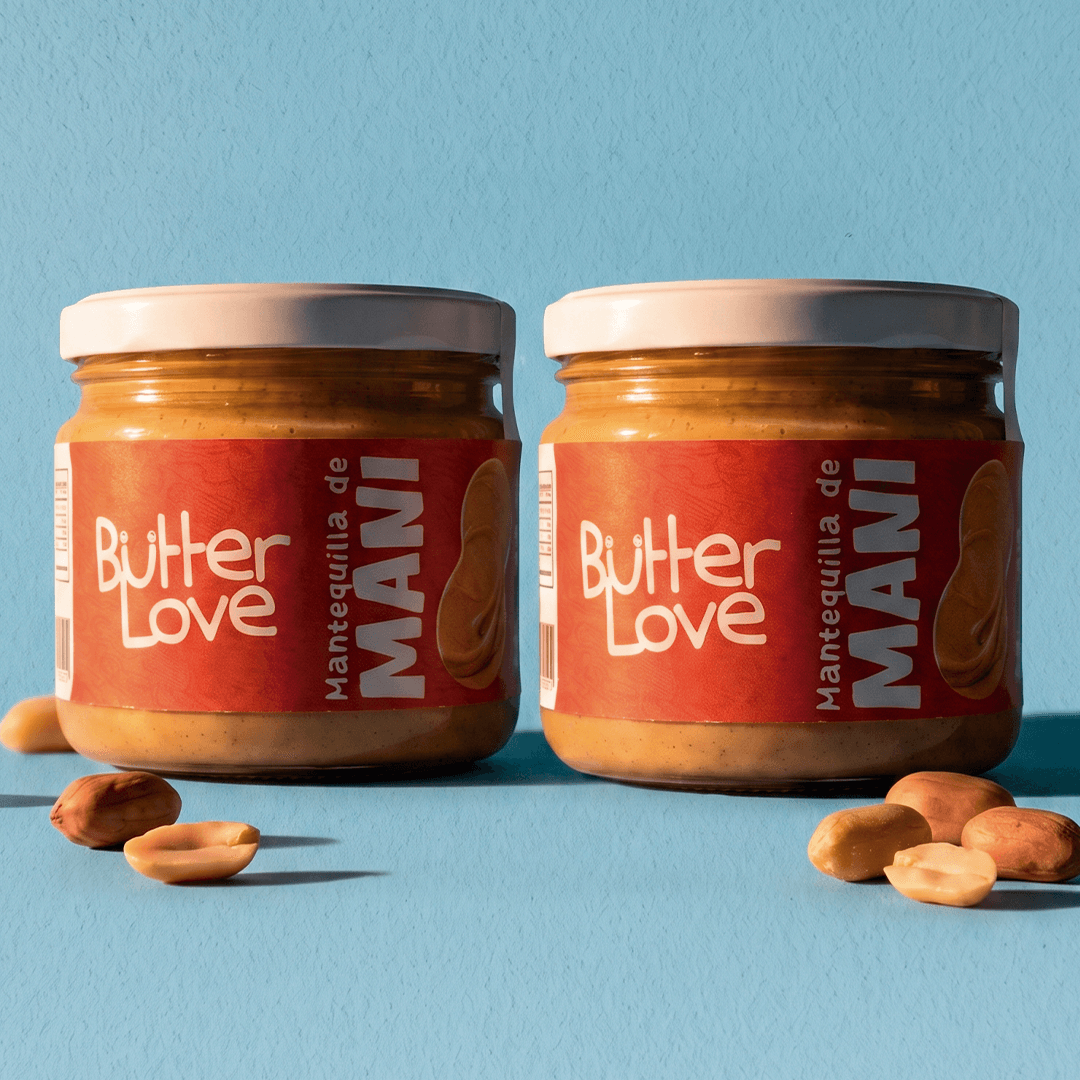Butter Love Dúo Maní — mantequilla artesanal