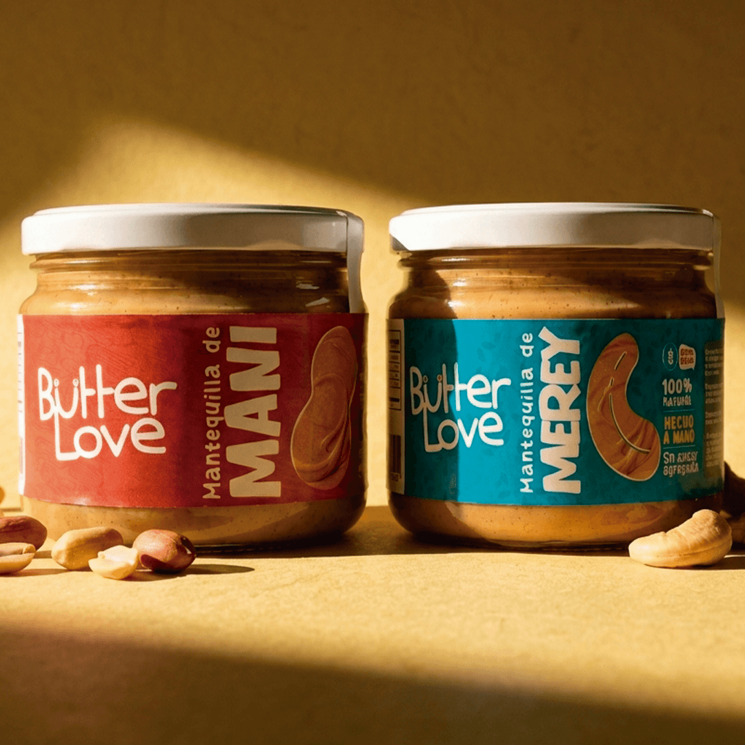 Butter Love Dúo Merey + Maní — mantequilla artesanal